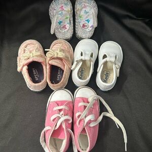 Baby Girl Shoes Lot